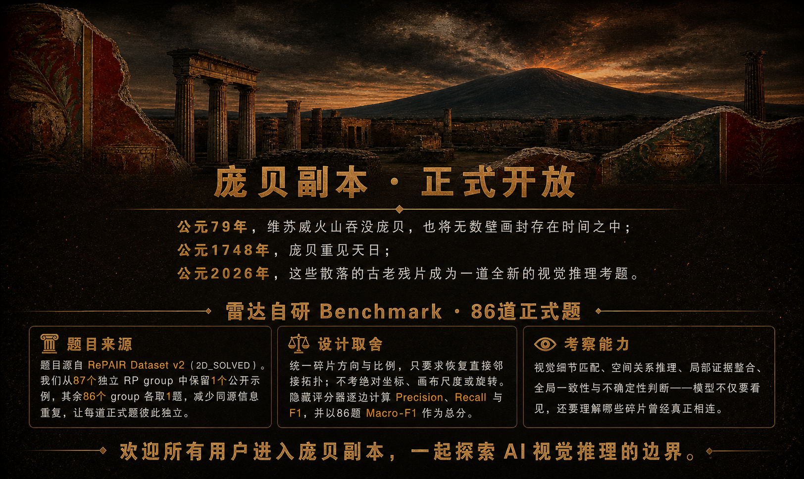 庞贝测试集正式开放：雷达自研 Benchmark 视觉推理评测介绍